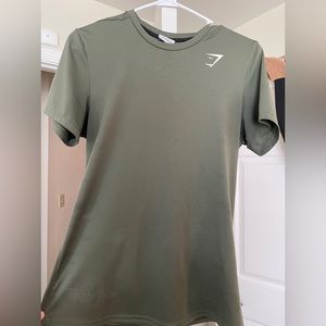 Green Gymshark Tee